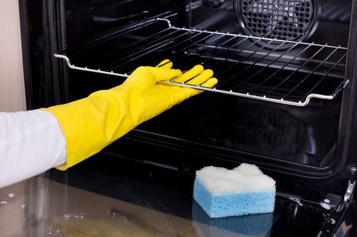 как почистить электрическую духовку в домашних условиях