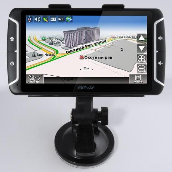 GPS-навигаторы Explay – обзор и отзывы