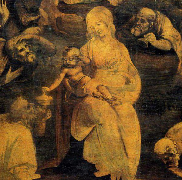 мария с новорожденным иисусом