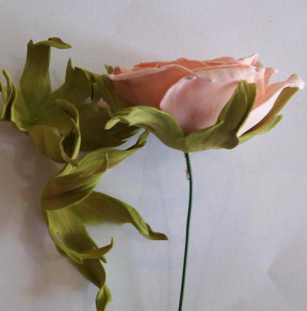ободок из фоамирана мастер класс с пошаговым фото большие розы
