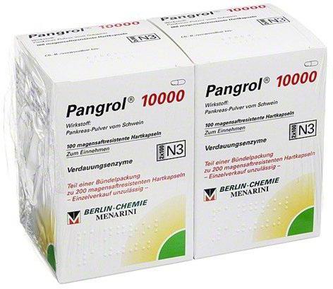 Таблетки Пангрол Отзывы