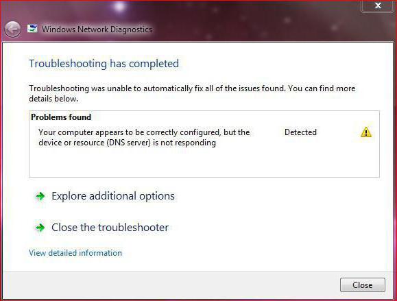 dns сервер не отвечает Windows