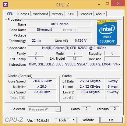 intel celeron n2840 характеристики