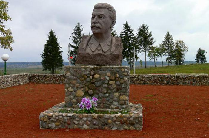 Где памятник Сталину