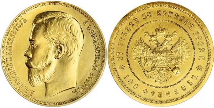 монета рубль николая ii