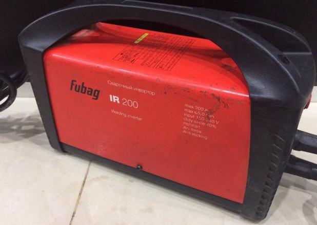 сварочный аппарат fubag ir 200 