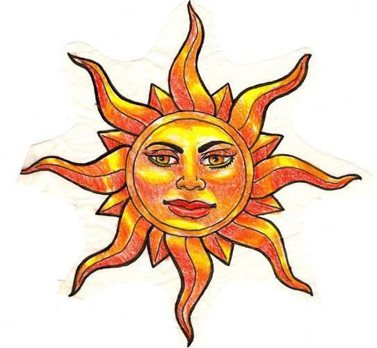 символ солнца