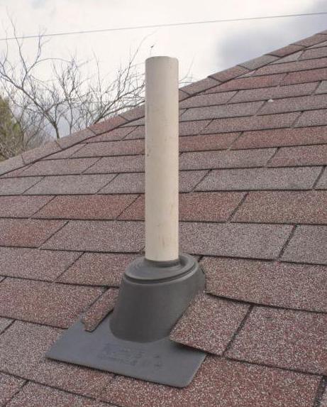 Вентиляционные трубы пластиковые для вытяжки на крышу