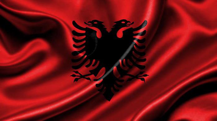 албания флаг