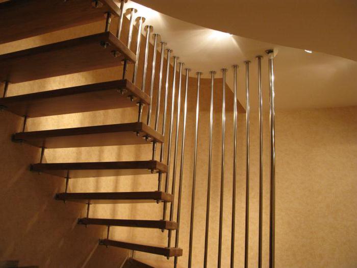 лестницы на больцах конструкция 