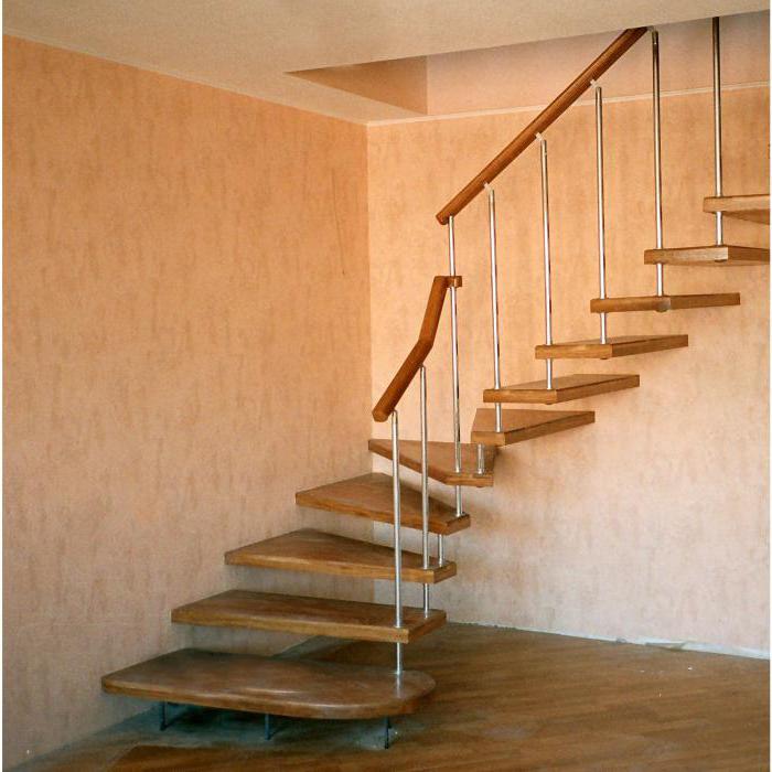 лестницы на второй этаж на больцах 