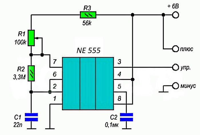 Таймер ne555. Ne555 Генератор импульсов схема включения. Схема управления сервоприводом на 555. Ne555 схема включения с регулировкой частоты. Ne 555 микросхема схема подключения.