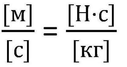 Формула Циолковского вывод