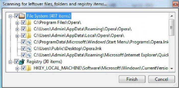 как удалить браузер опера полностью с компьютера 