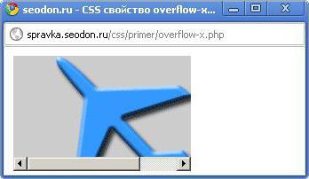 overflow css