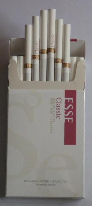 Сигареты Эссе Разновидности