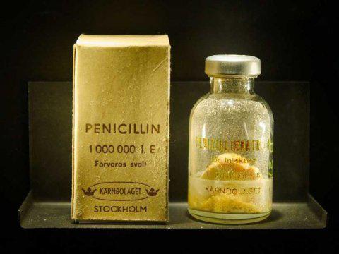 пенициллин открыт в
