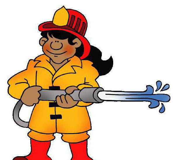 детский костюм пожарного