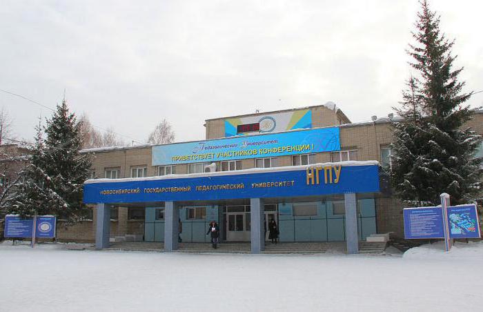 новосибирском государственном педагогическом университете