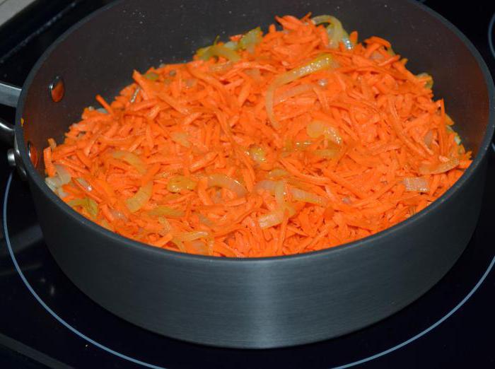 как приготовить рис с морковью и луком