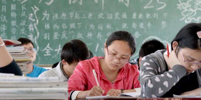 образование в китае