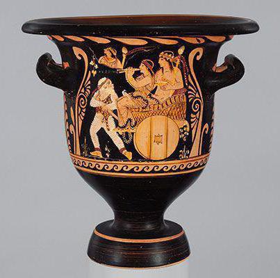 чернофигурная вазопись древней греции