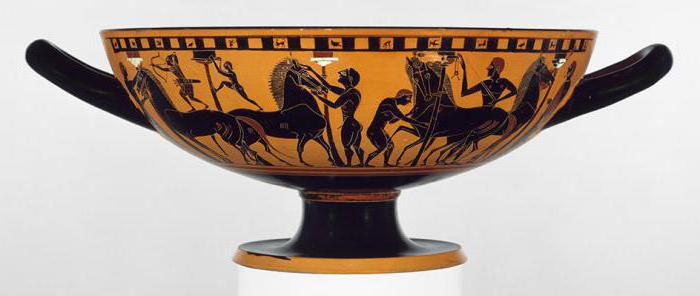 краснофигурная и чернофигурная вазопись древней греции