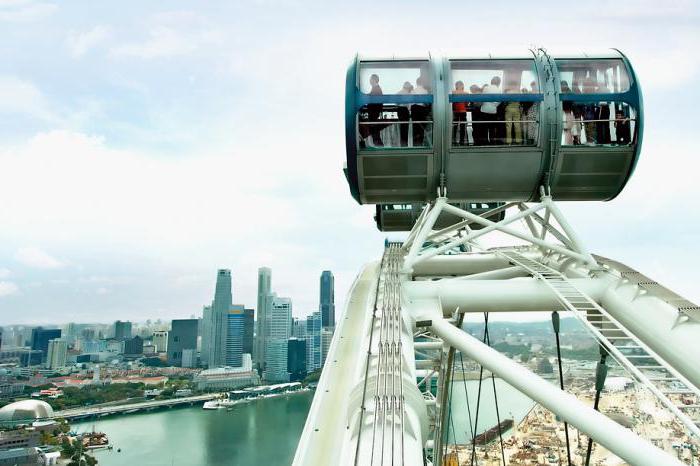 Сингапурское колесо обозрения цена