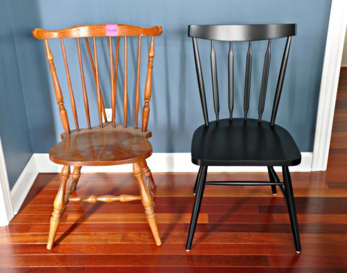 реставрация стульев своими руками до и после