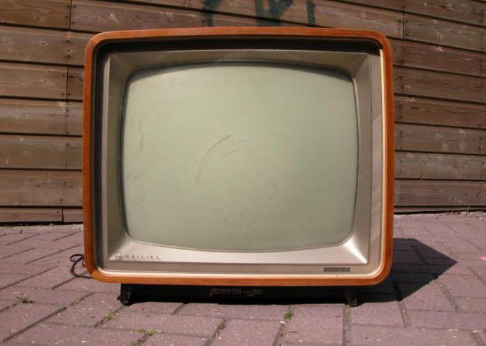 старый телевизор на запчасти 