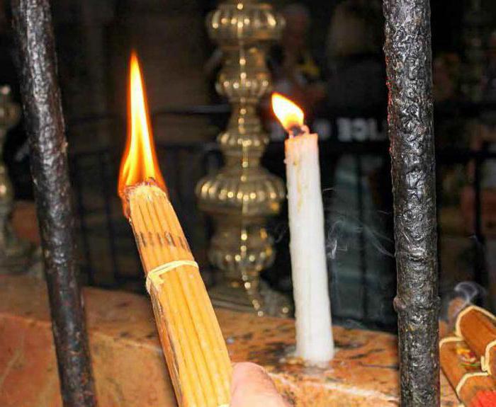 иерусалимские свечи цвета