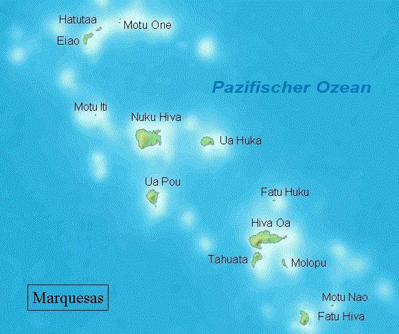 маркизские острова на карте 