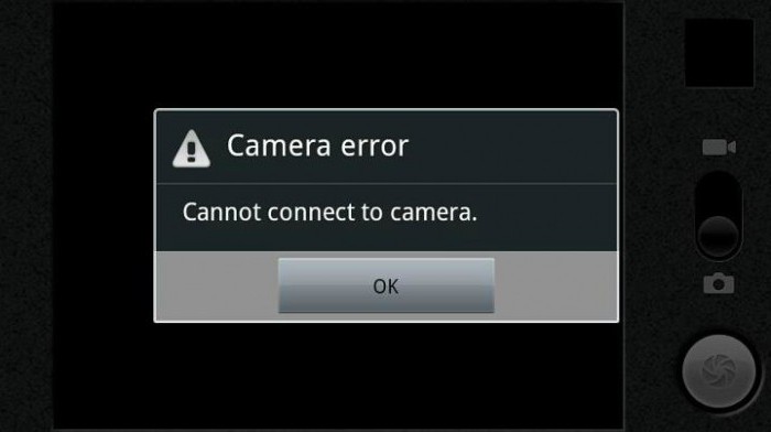 не удается подключиться к камере