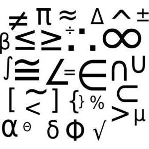 история математических знаков и символов