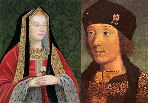 Генрих 7 и Елизавета Йоркская