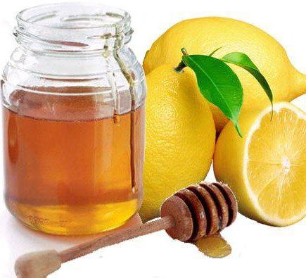 лимон и мед для лица