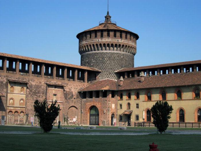 Замок Сфорца в Милане адрес