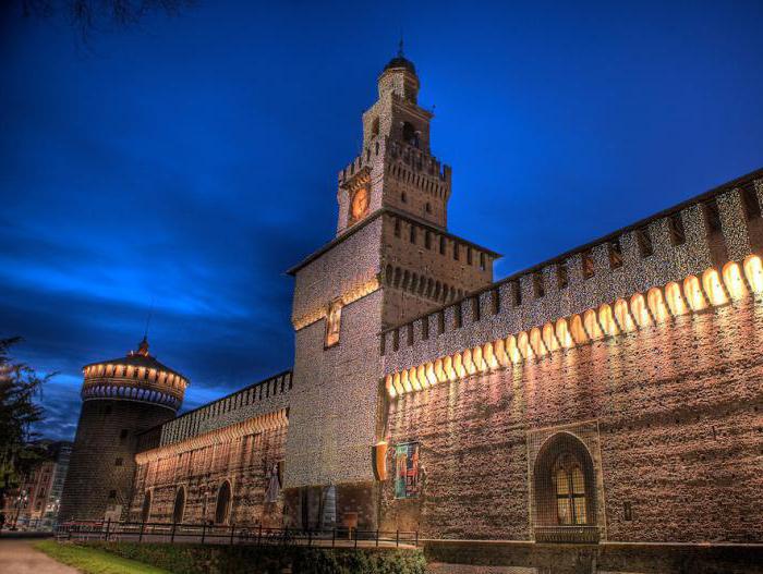 Замок Сфорца в Милане как добраться