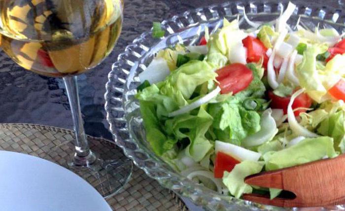 рецепт салатов из листьев салата 