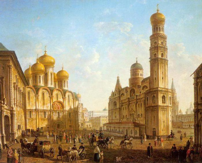 архитектурный ансамбль кремля