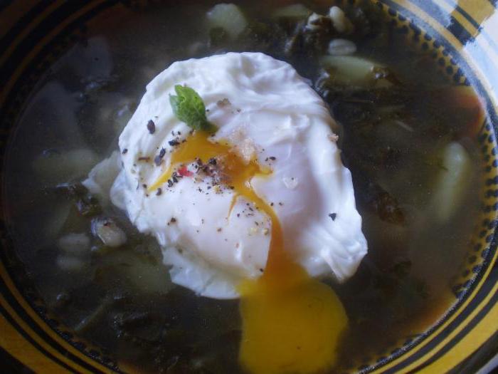 суп из щавеля с яйцом рецепт классический