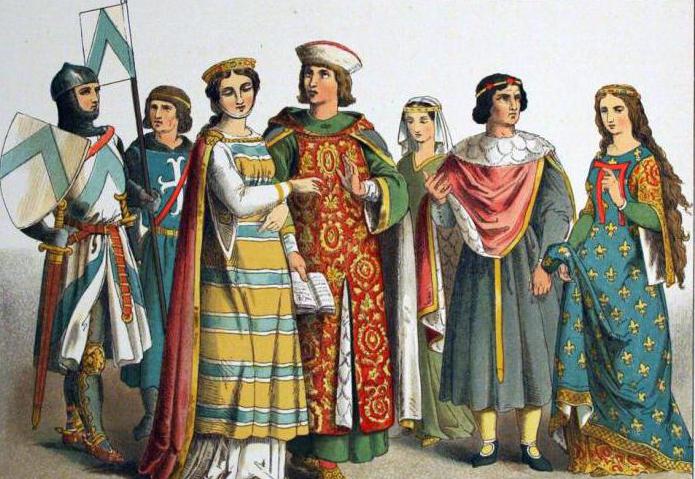 Картинки по запросу "Мода епохи Середньовіччя"