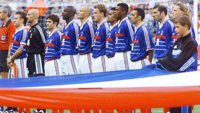 сборная франции по футболу 1998 