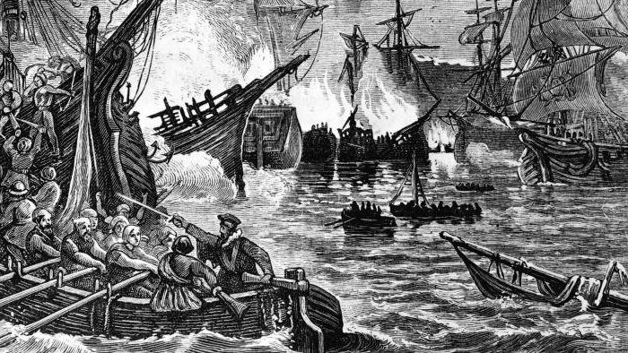 Разгром Англией Непобедимой армады 1588 года