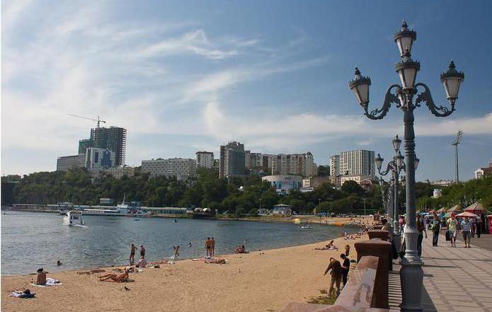 пляжи Владивостока