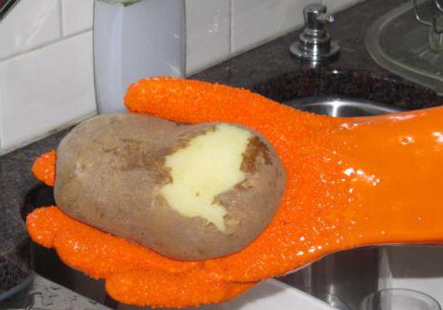 как почистить молодую картошку быстро без ножа
