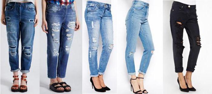 с чем носить рваные джинсы летом