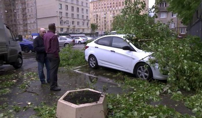 ураган в Архангельском районе Башкирии
