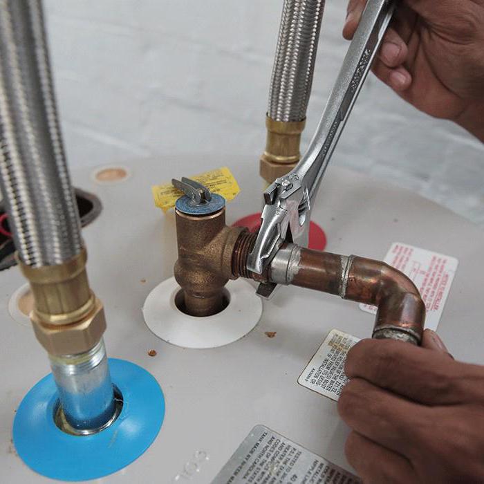схема подключения водонагревателя накопительного 