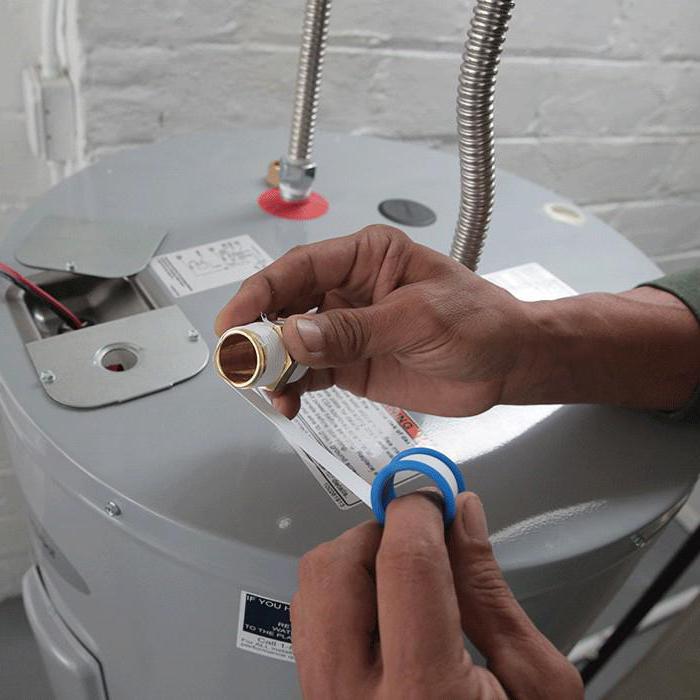 подключение накопительного водонагревателя к водопроводу схема